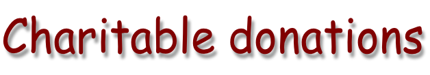 Charitable donations